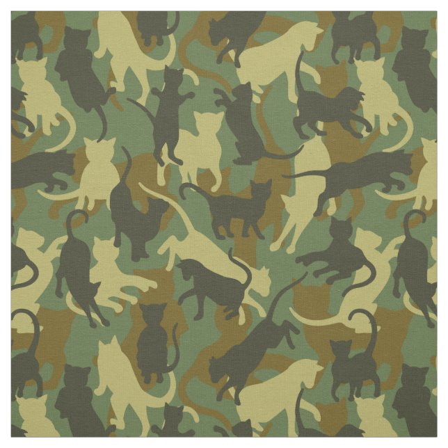 Tecido Camuflagem Cats Woodland (Modelo)