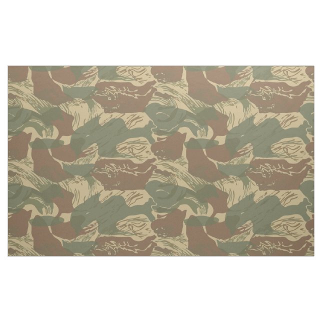 Tecido Camuflagem de Rhodesian (Jarda)