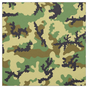Tecido Camuflagem florestal