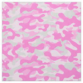 Tecido Camuflagem Rosa