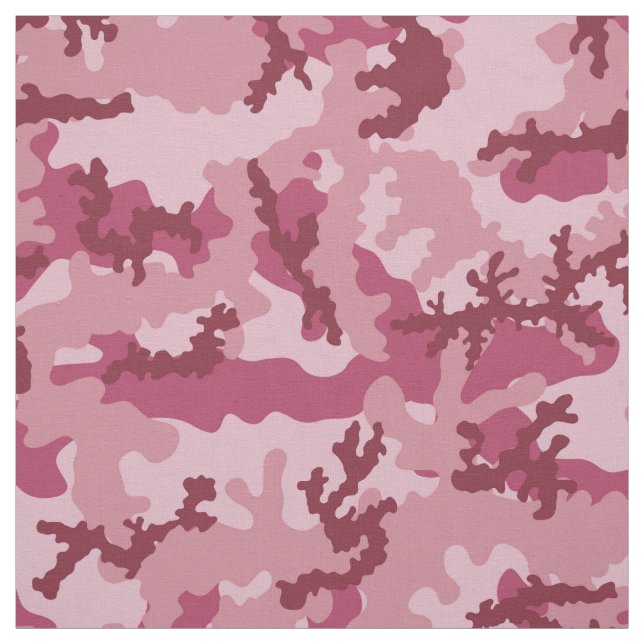 Tecido Camuflagem rosa (Modelo)