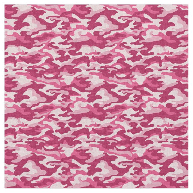 Tecido Camuflagem Rosa (Detalhe)