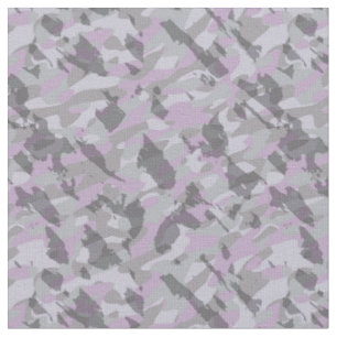 Tecido Camuflagem roxa abstrata