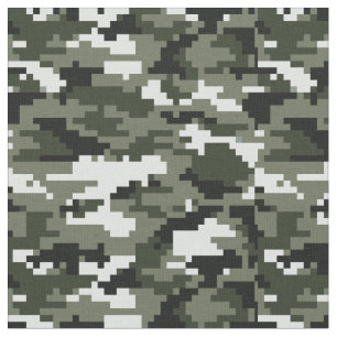 Tecido Camuflagem urbana/Camo de 8 Digitas do pixel do