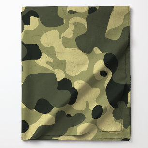 Tecido Camuflagem Verde Militar