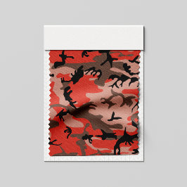 Tecido Camuflagem Vermelha e Marrom, Militar, Exército