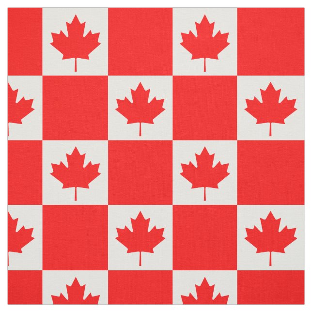 Tecido Canadá e Canadá: Bandeira, viagem/esporte (Modelo)