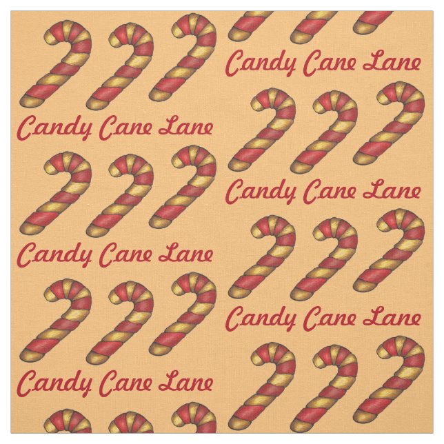 Tecido Candy Cane Lane Natal Cookay Baking (Modelo)