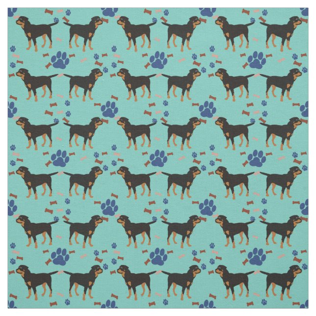 Tecido Canino - Rottweiler (Cauda Natural) (Modelo)