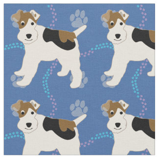 Tecido Caninos - Fio Fox Terrier v1