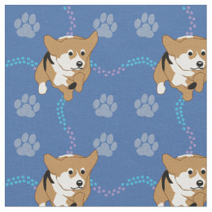Tecido Caninos - Pembroke Welsh Corgi v3