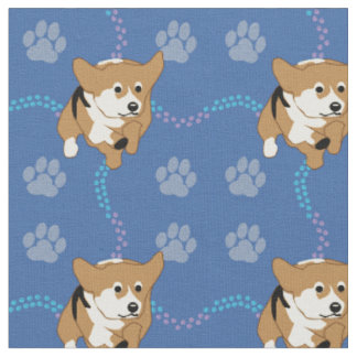Tecido Caninos - Pembroke Welsh Corgi v3