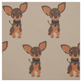 Tecido Cão Cachorro Cachorro Chinhuahua