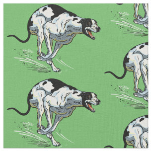 Tecido cão de corrida de galgos