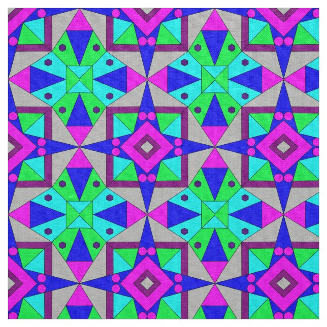 Tecido Caos Coloridos 36 (Modelo)