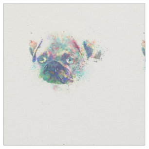 Tecido Cãozinho cãozinho cãozinho pintura abstrato