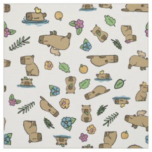 Tecido Capivara