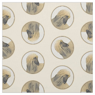 Tecido Captura de Afegão Preto Mascarado Pintura Vermelha