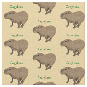 Tecido Capybara Personalizável