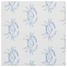 Caranguejos Azuis e Brancos Costeiros