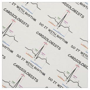 Tecido Cardiologistas Fazem-No Com Ritmo EKG Ritmo Sinusa