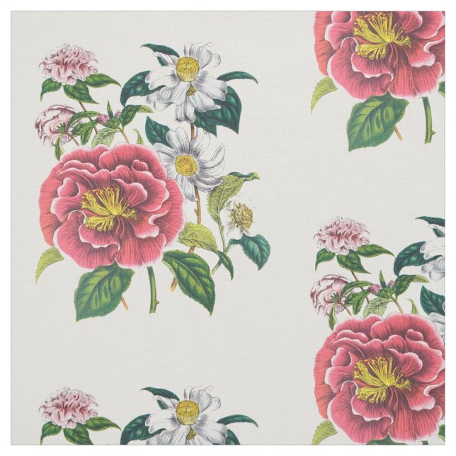 Tecido Carnaval de flores (Modelo)