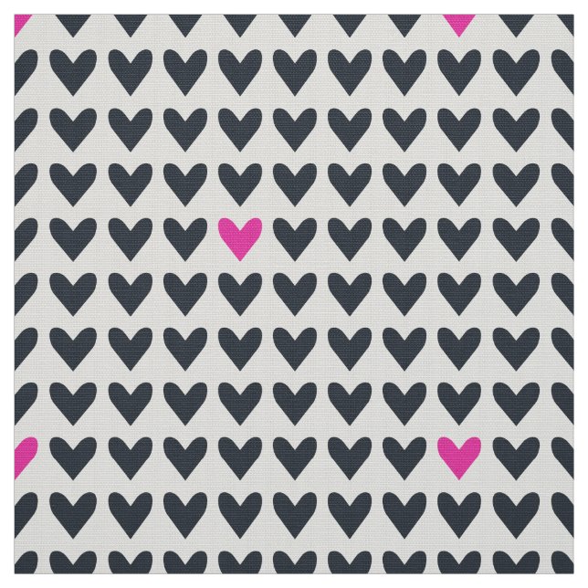 Tecido CARNIVAL - Cinzas escuras e Namorados cor-de-rosa  (Modelo)