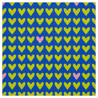 Tecido CARNIVAL - Corações de Namorados Verde Bonito no A