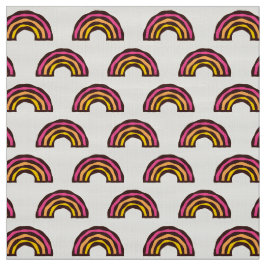 Tecido CARNIVAL - Retro California Surfer Color Rainbows