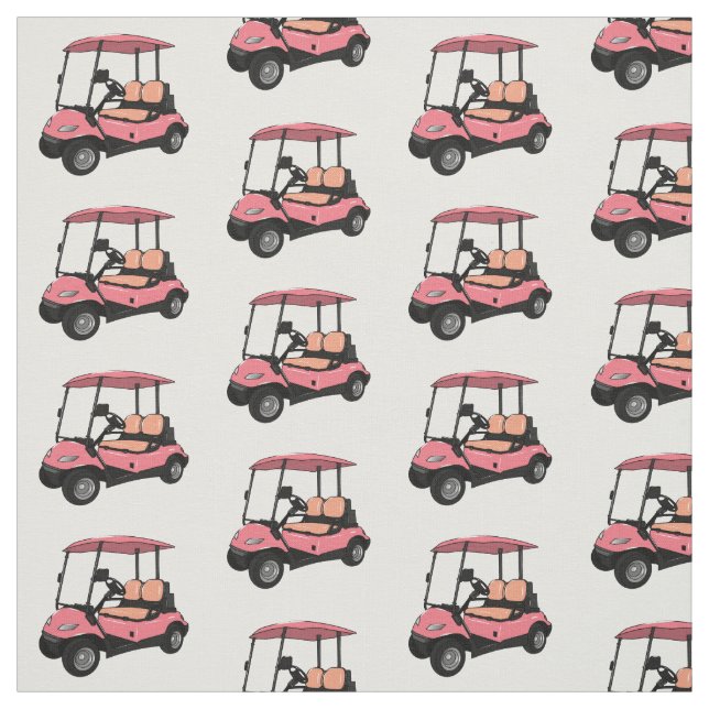 Tecido Carrinho de golfe / desenho animado de buggy de go (Modelo)