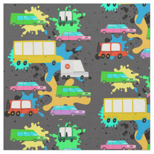 TECIDO CARROS E CAMINHÕES