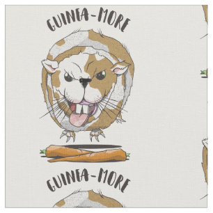 Tecido Cartografia engraçada Guiné Pig