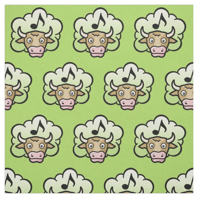 Tecido Cartoon de Metano de Vaca (Modelo)