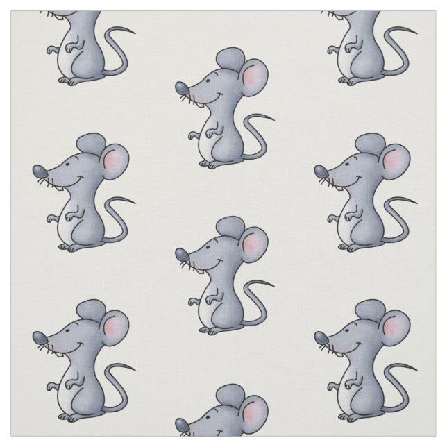 Tecido Cartoon Rat (Modelo)