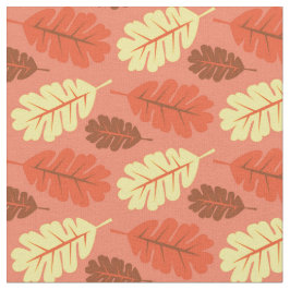 Tecido Carvalho de outono