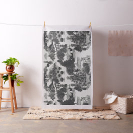 Tecido Carvões e Cinzas Natal Wonderland 30"