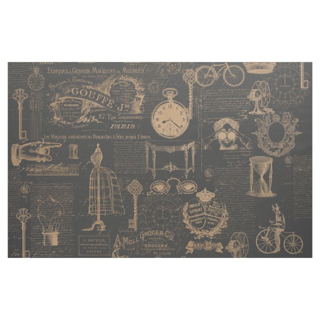 Tecido Casa da quinta velha do roteiro | de Paris | do (Jarda)