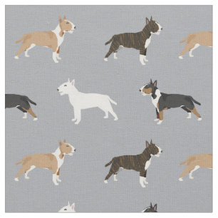 Tecido casaco de cães de touro, cães de pau cinza
