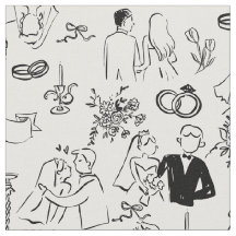 casamento mão desenhada noivado proposta de casame