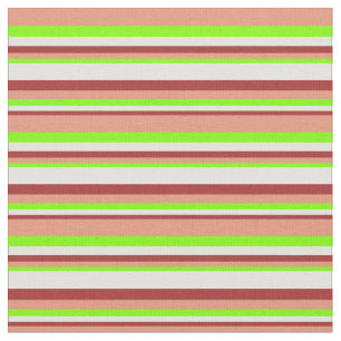 Tecido Castanho, Amarelo Claro, Chartreuse e Salmão Escur