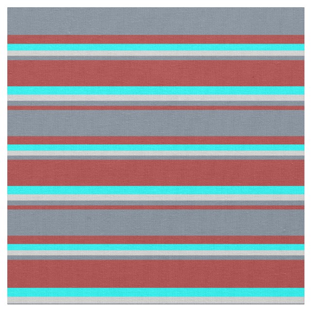 Tecido Castanho, Cinzas De Traição, Cinzas Leves E Aqua C (Detalhe)