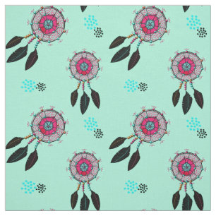 Tecido Catadores de Sonhos Nativos Americanos de Sorte Ma