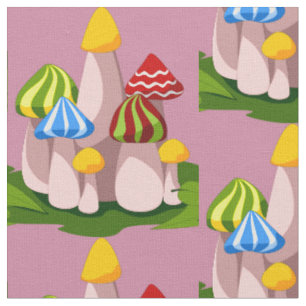 Tecido Catedral Magia de Cogumelos Thunder_Cove