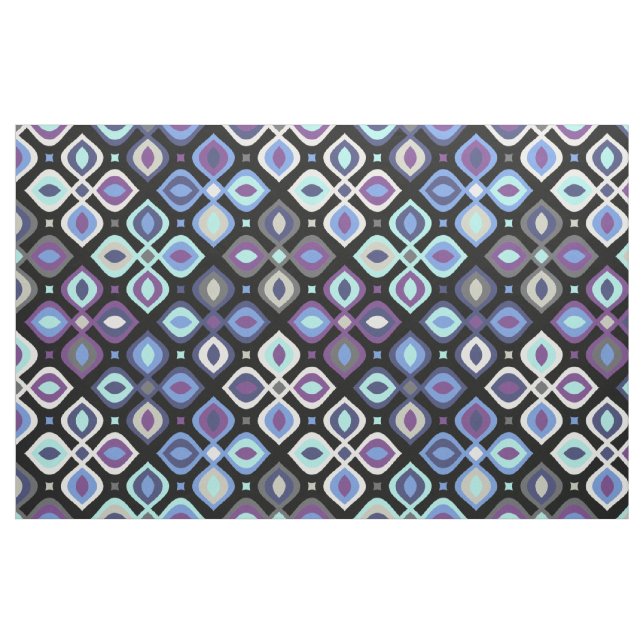 Tecido Cats-eye 70 inspirou o floral geométrico (Fat Quarter)