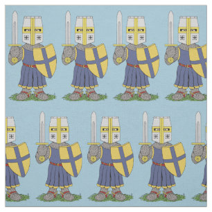 Tecido Cavaleiro medieval bonito