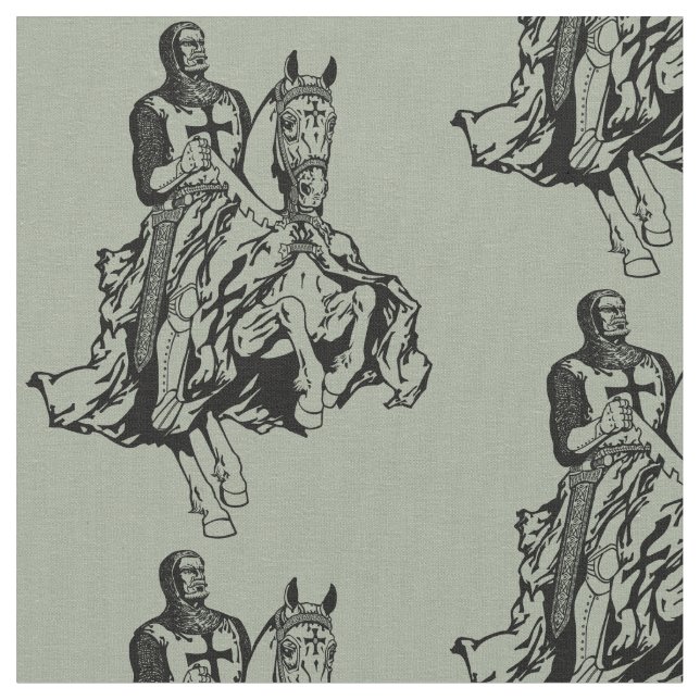 Tecido Cavaleiro Templário (Detalhe)