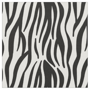 Tecido Cavalo Camo Preto e branco do padrão de zebra ani