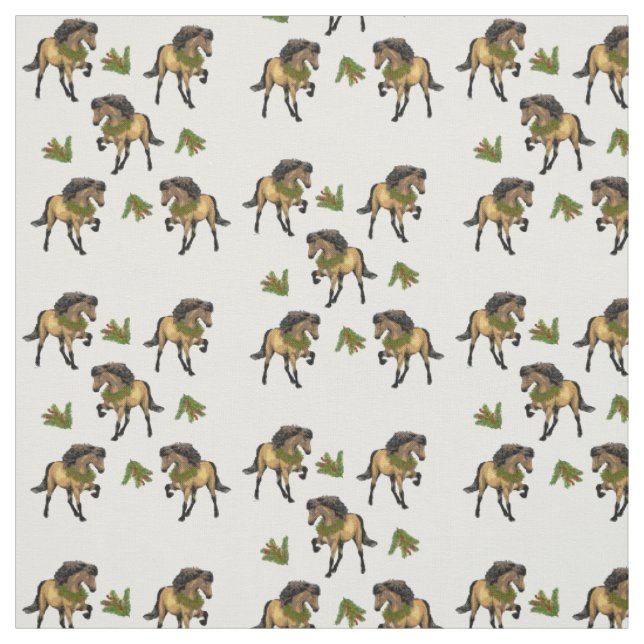 Tecido Cavalo Gaitado Nouvelle Vogue Natal (Modelo)