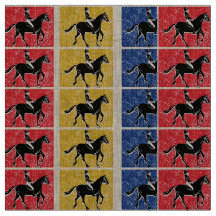 Cavalo Inglês e Cavaleiro