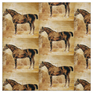 TECIDO CAVALO INGLÊS EM ESTÁVEL